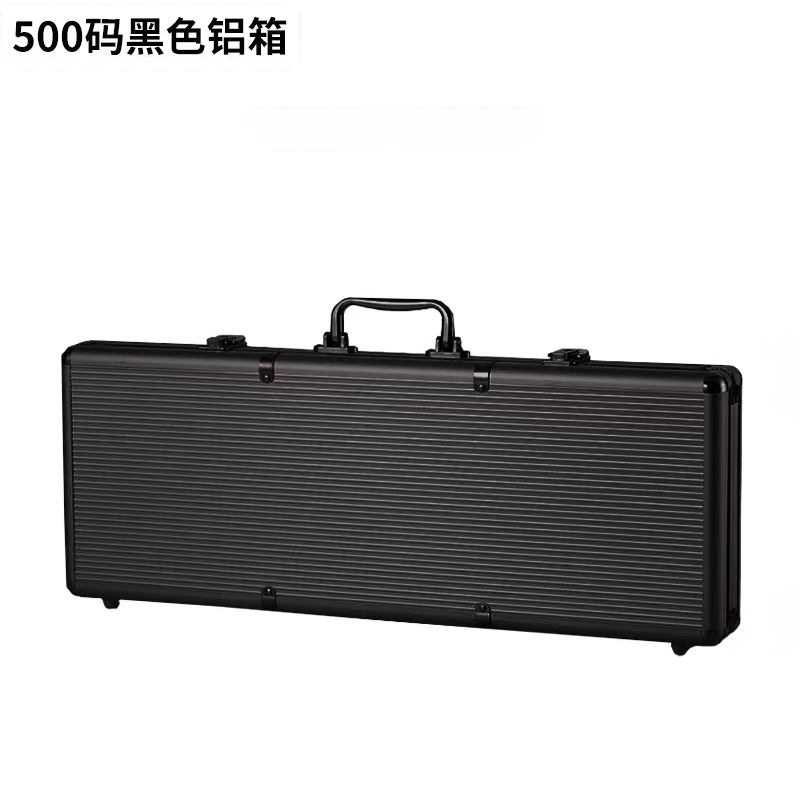 Factory wholesale aluminum alloy portable chip box mahjong chess room chip box chip coin aluminum box