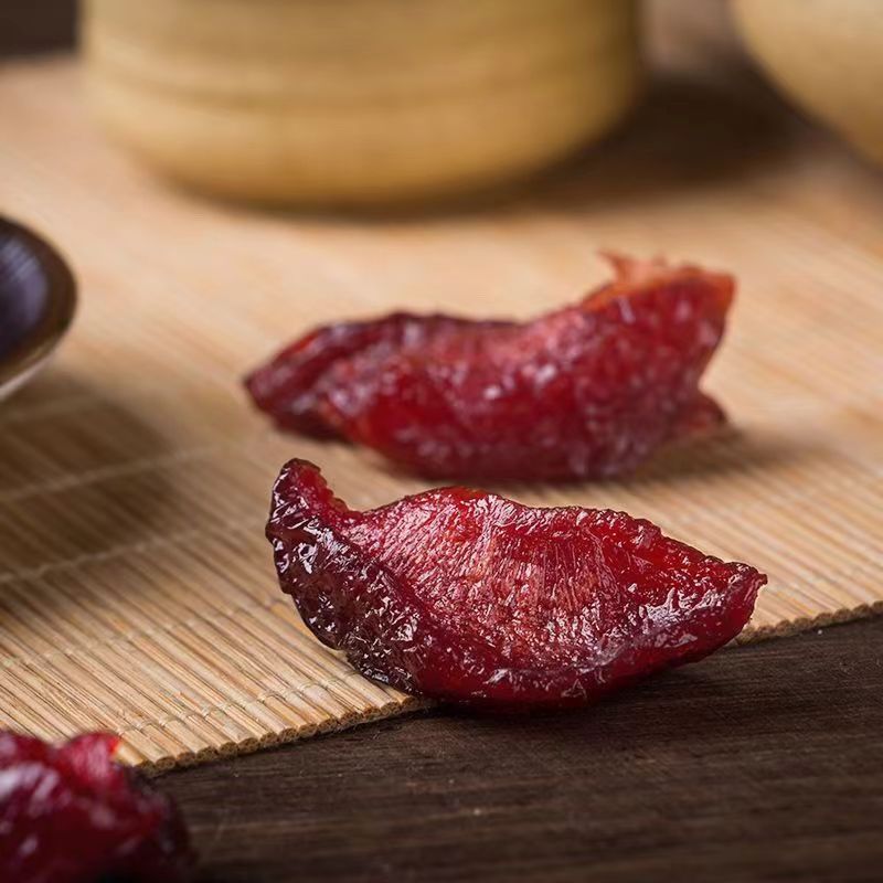 Wholesale Brown Plum Dried Candied Preserved Fruit 500g Black Breen Dried Plum Dried Leisure Sweet and Sour Snacks