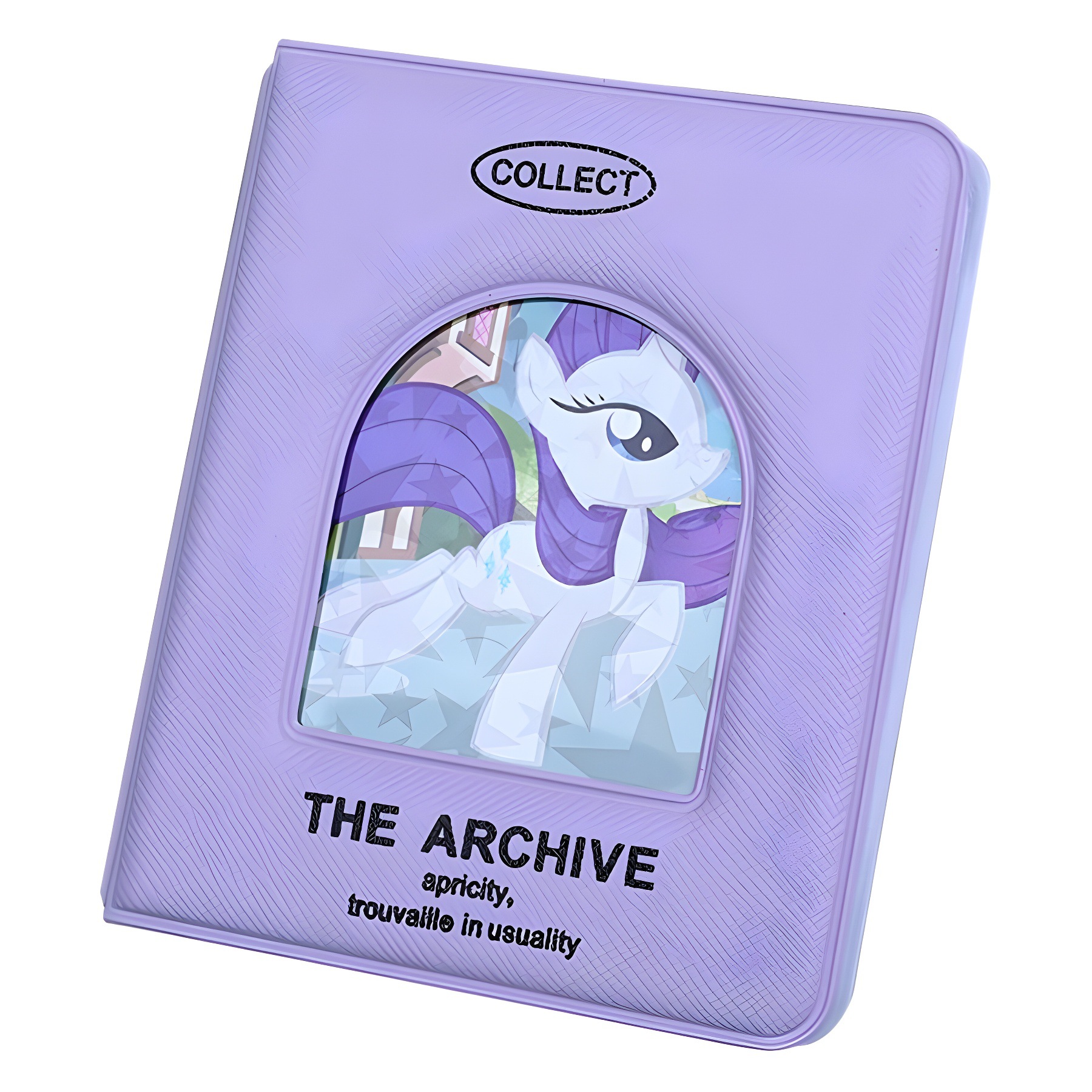 Pony Polaroid One Palace Card Book Solid Color Storage Album Card Window Hollow Mini Polaroid Album One Palace
