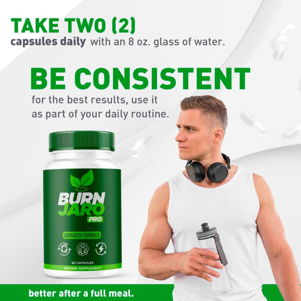 Amazon Tk Cross-Border Best-Selling Fat Burning Capsules Burn Jaro Pro Capsules Can Be Oem