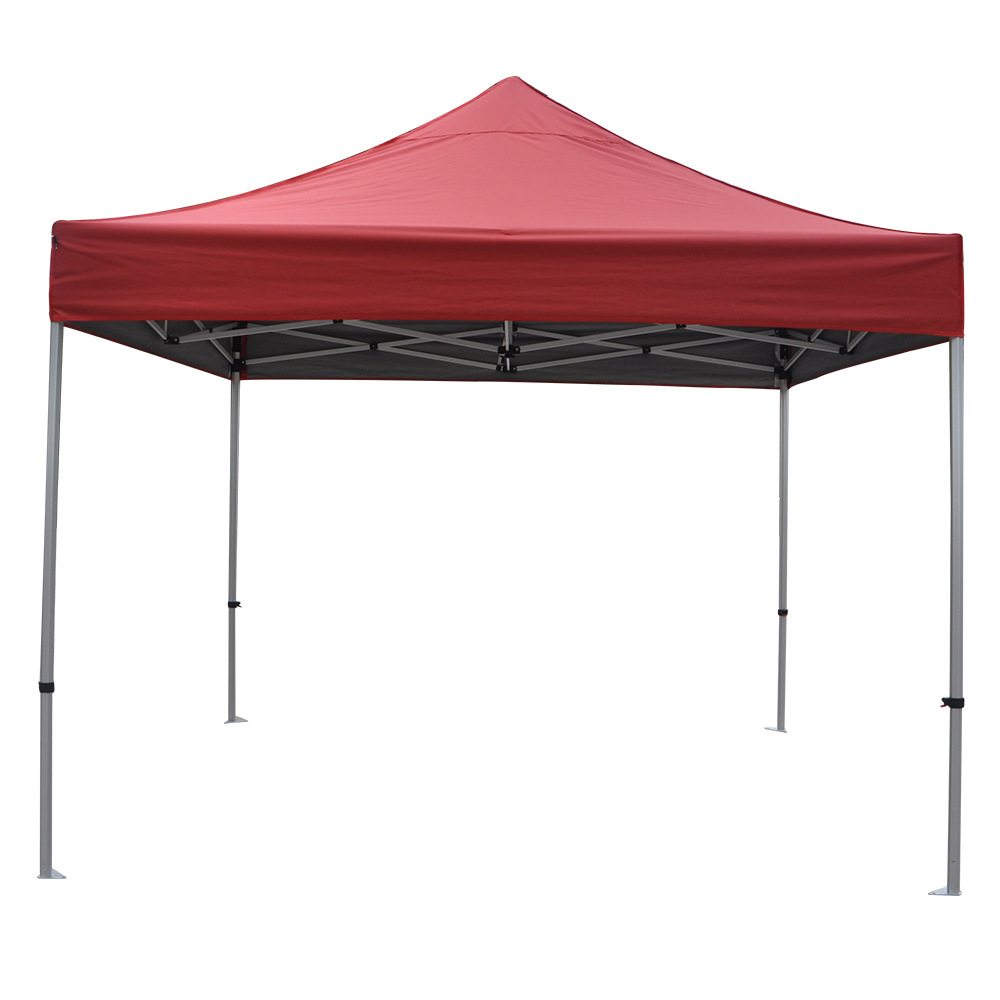 Advertising tent outdoor exhibition sunshade four-corner retractable folding tent printing stall activity tent