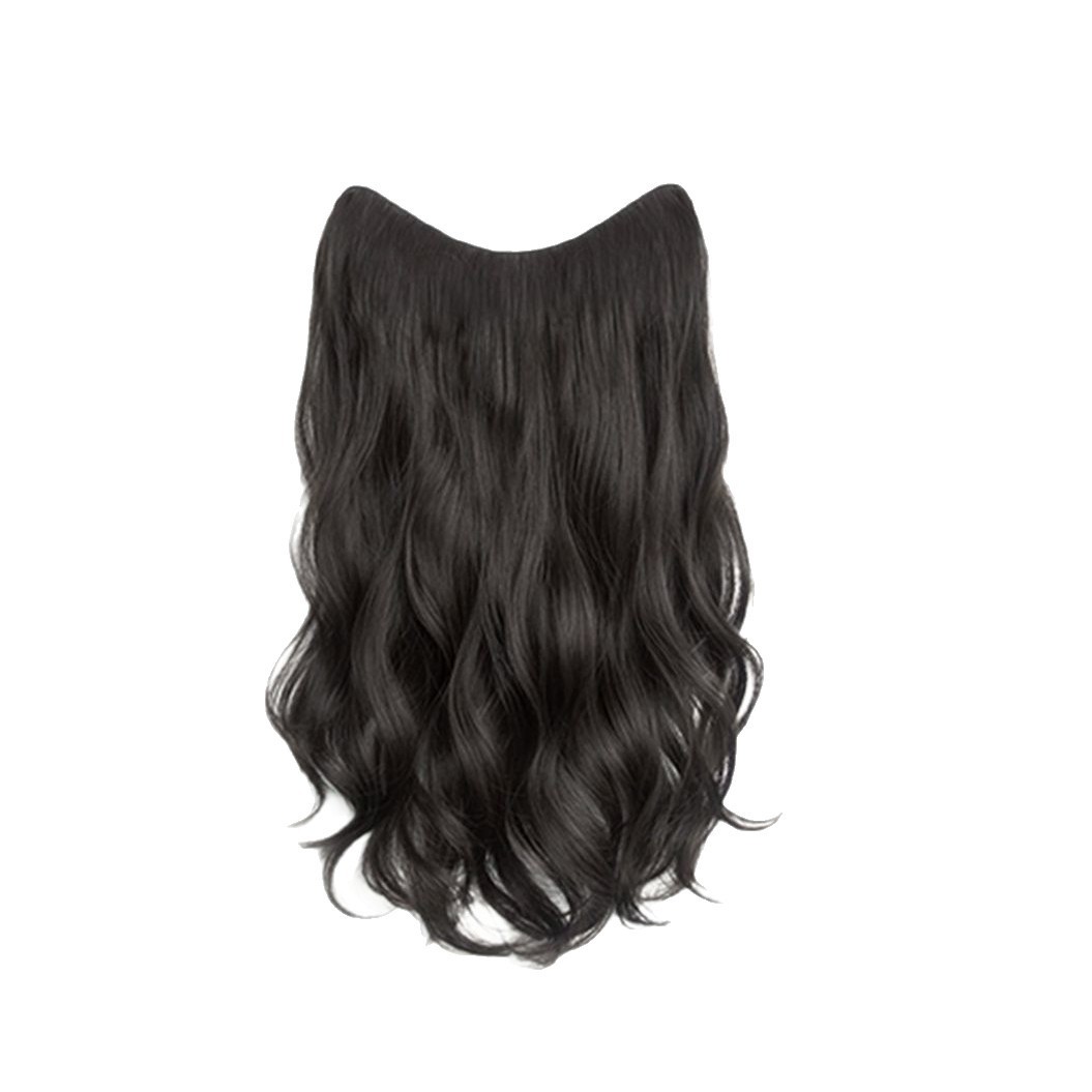 Wig Women's One-Piece Ultra-Invisible Large Wave Artificial Hair Seamless Hair Extensions Light and Thin Daily Fashion Hair Extensions