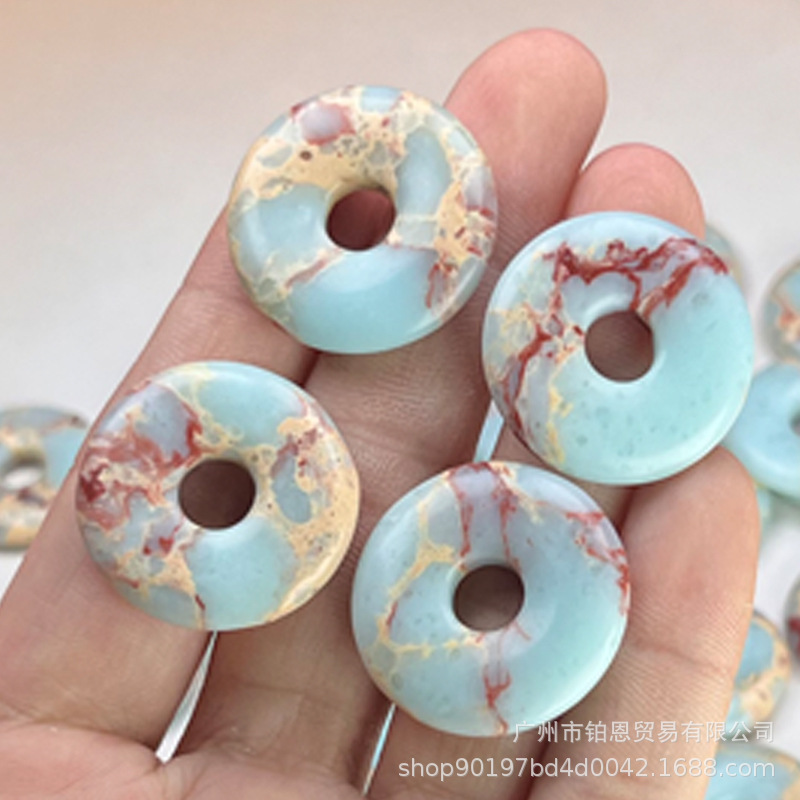 Factory wholesale optimization Shoushan Stone safe buckle back Cloud pendant beads beads DIY Star Moon Bodhi accessories