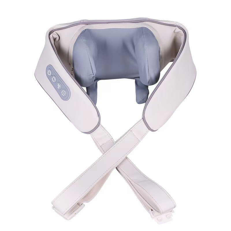 Cross-Border Cervical Spine Massager Hot Compress Kneading Trapezius Muscle Massage Shawl Multi-Functional Neck Electric Shoulder and Neck Massager