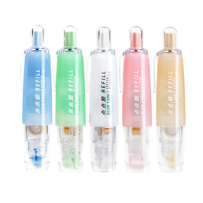 [Press Dot Glue] Changli Correction Tape Manual Hand Account Dot Glue Double-sided Adhesive Mini Paste New Chinese Goods