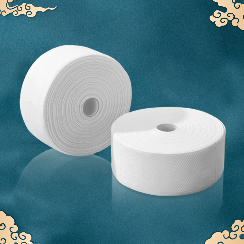 Disposable Large Roll Facial Cleansing Towel for Beauty Salons, Extra Thickened Facial Cleansing Towel That Does Not Shed Lint, Soft Towel Wholesale