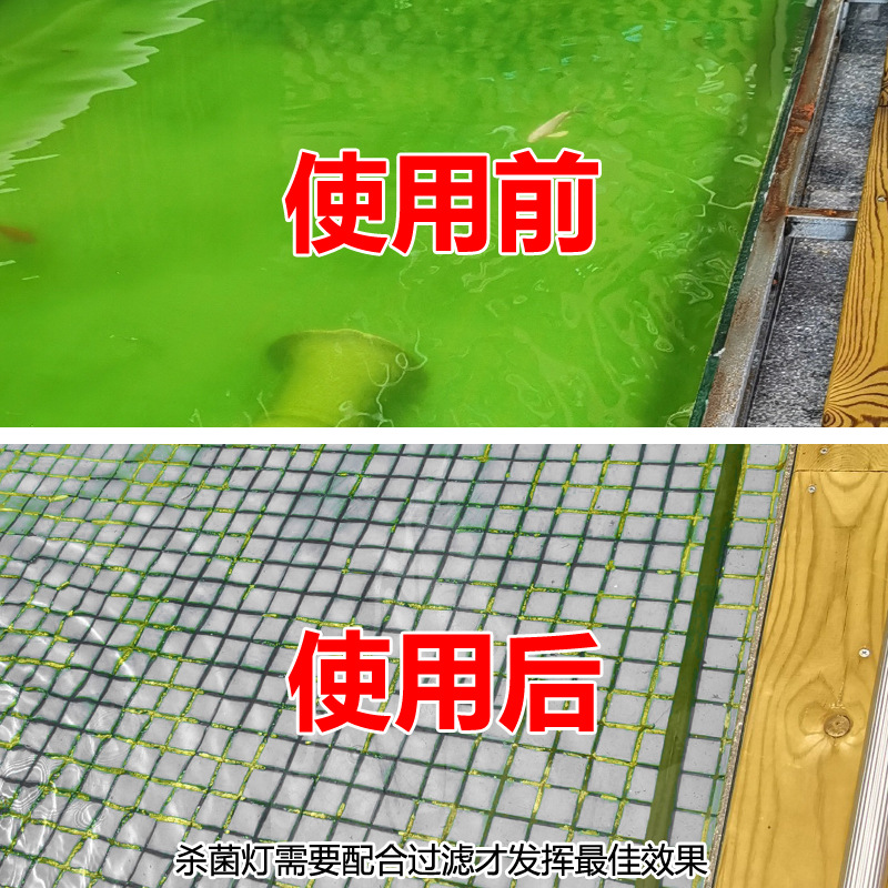 HASE built-in Philips tube fish tank UV fish pool germicidal lamp outdoor algae removal submersible ultraviolet disinfection lamp