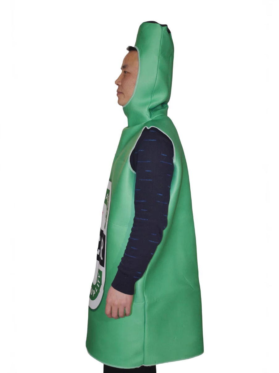 Cross-border Halloween New Beer Play Dress Adult Costume Party Performance Dress Fun Stage Green Dress