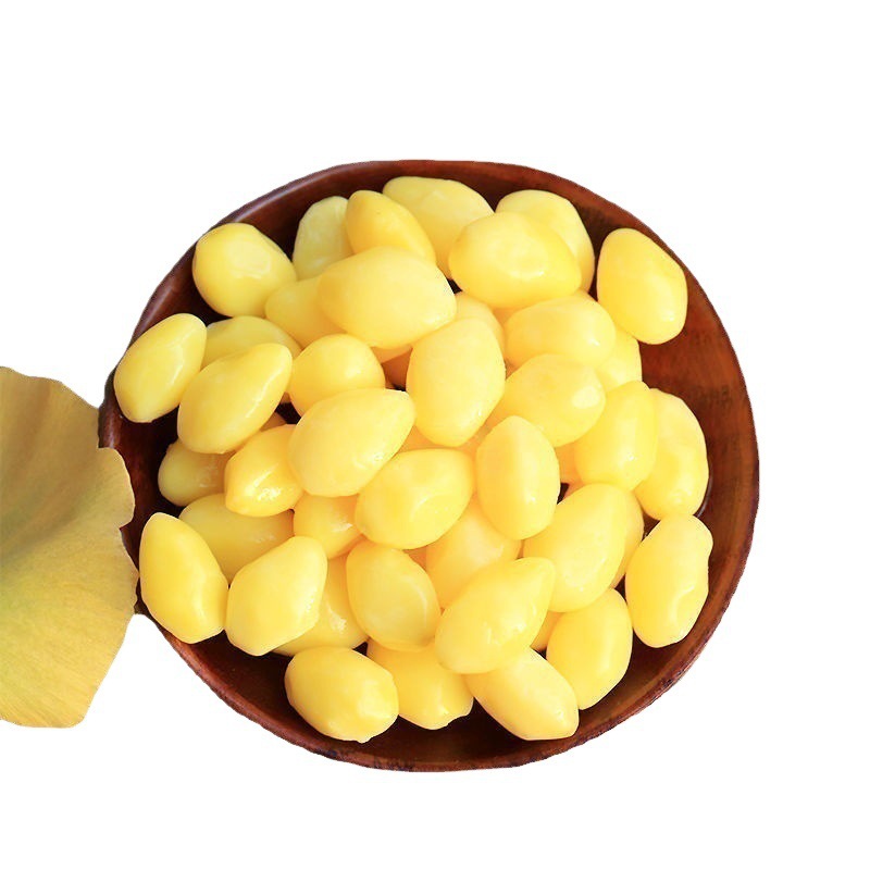 2.5kg New Fresh Vacuum-Packed Ginkgo Nuts 500g Preserved Ginkgo Biloba Shelled Cooked White Nuts