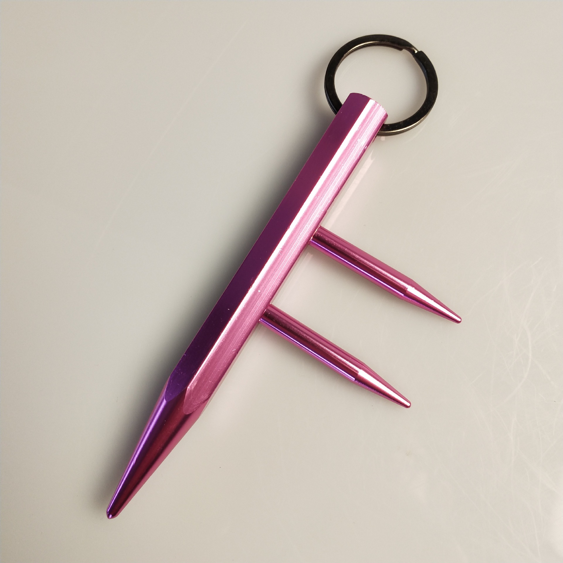 Pointed self-defense cool stick all kinds of colors spot 6061 aviation aluminum can be designed laser logo unlimited MOQ