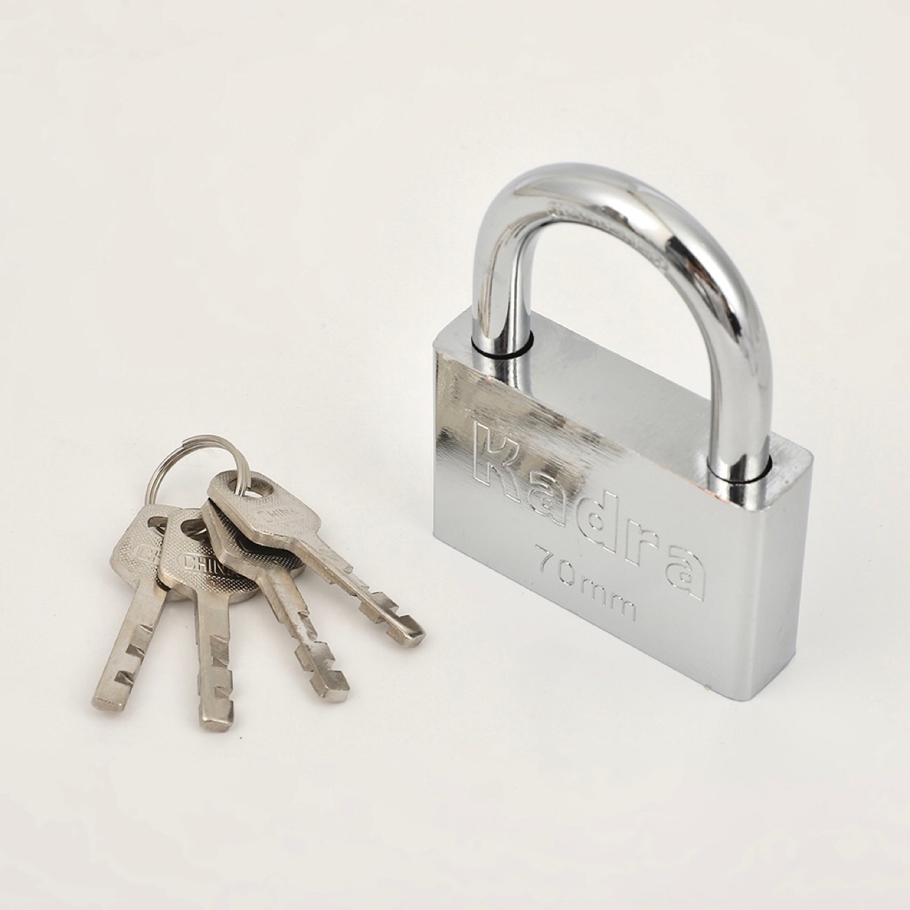 Padlock Anti-Theft Security Key Lock Old-Fashioned Lock Universal Long and Short Shackle Lock for Doors and Cabinets Durable Small Lock