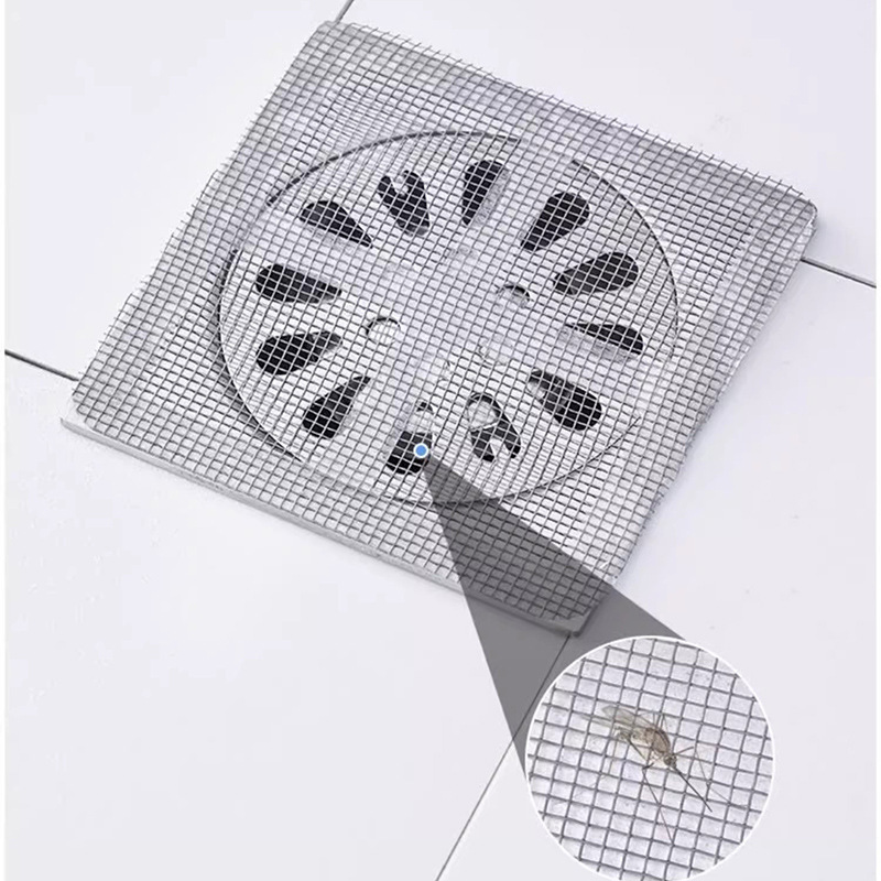 Disposable Sewer Filter Floor Drain Stickers to Prevent Hair Clogging Bathroom Bathroom Sink Insect-Proof Stickers Wholesale