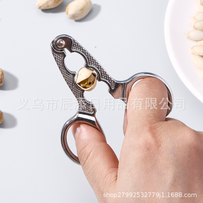 Multifunctional melon seed clip melon seed pliers peanut husker simple and convenient pine nut clip pumpkin sunflower seed husking tool