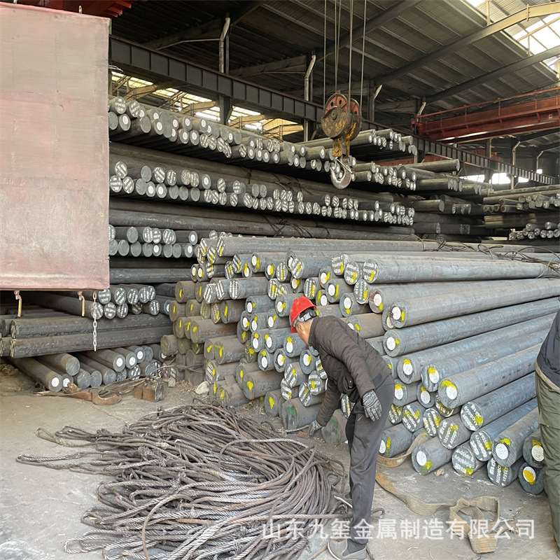 40Crnimo Alloy Forged Round Steel 40Cr Industrial Solid Alloy Steel Can Be Machined and Cut Forgings