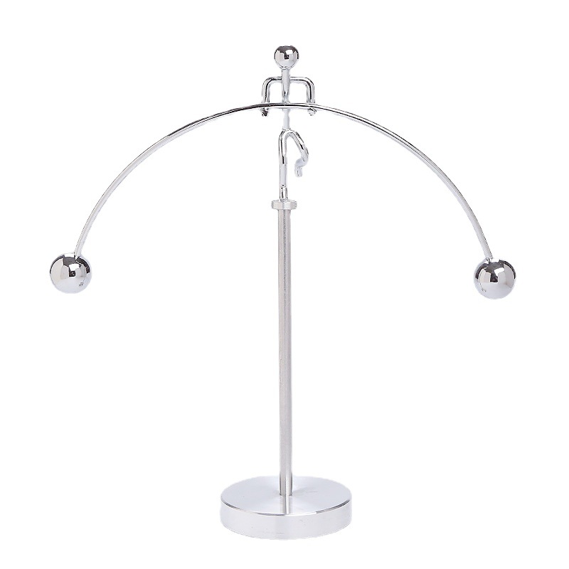 New Chinese-style Metal Tumbler Balance Ball Electroplated Small Iron Man Balance Pendulum Tumbler Decompression Desktop Ornaments