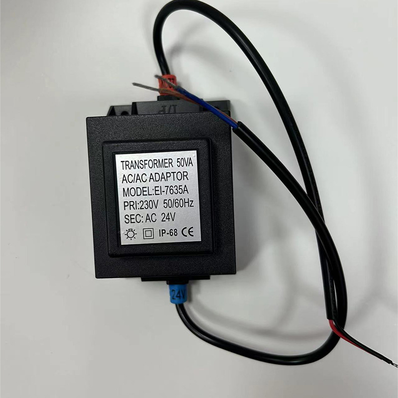 Led Ring Transformer Glue Filling Seal Waterproof Lamp Power Supply 220V Transformer Ac24V Small Ac Manufacturer Wholesale