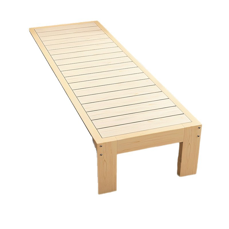 Children's Bed, All Solid Wood Baby Single Bed, Spliced ​​Bed, Can Be Extended and Widened, with Guardrail Side Bed, Flatly Connected to Large Bed
