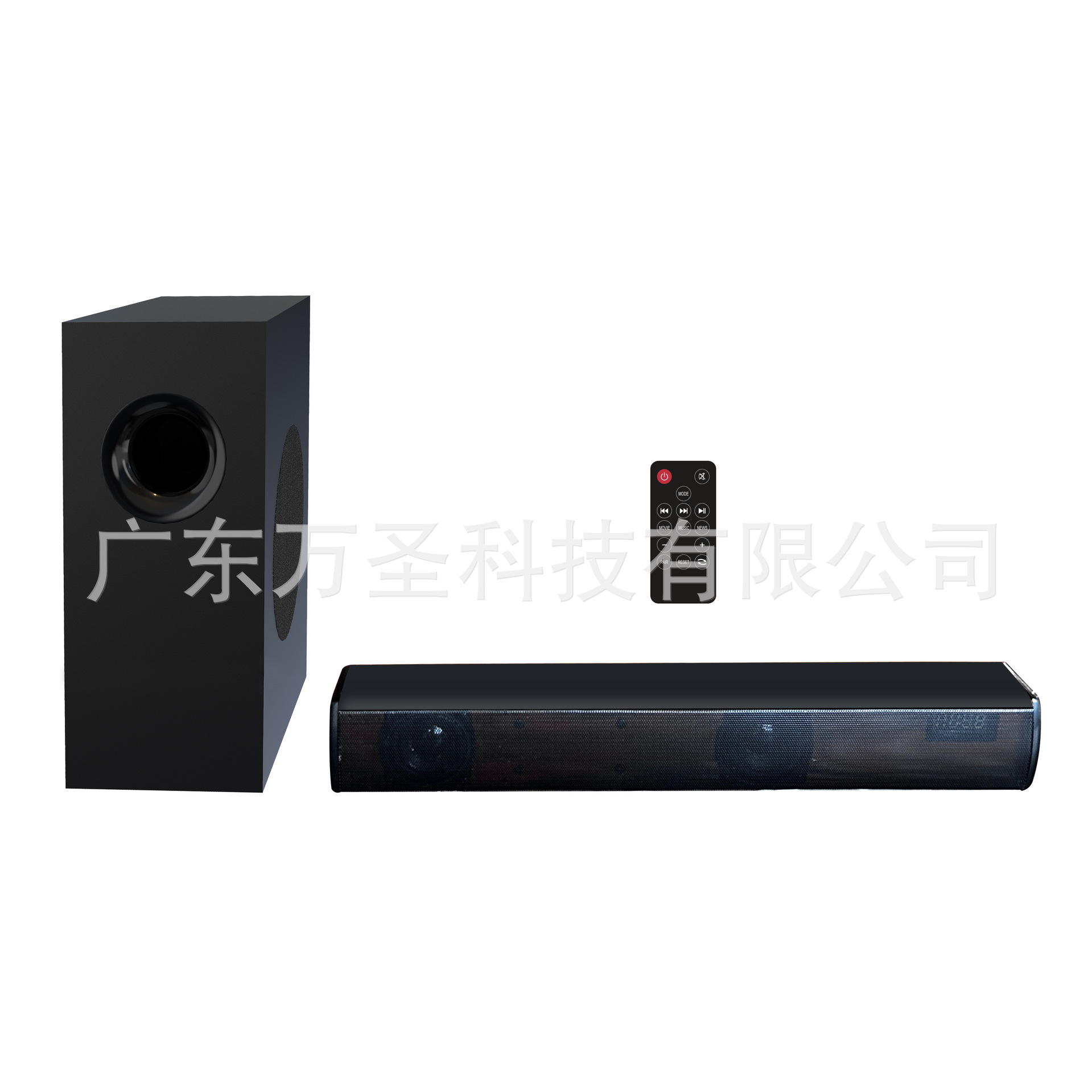 Bsci Factory Customized Bluetooth 40W Popular Low-Price Soundbar Soundbar Soundbar Tv Speaker