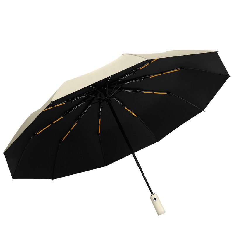 Wholesale Fully Automatic Foldableing Umbrella Portable Gift Umbrella Small Batch Umbrella Custom Logo Pattern Advertising Umbrella Capsule Umbrella