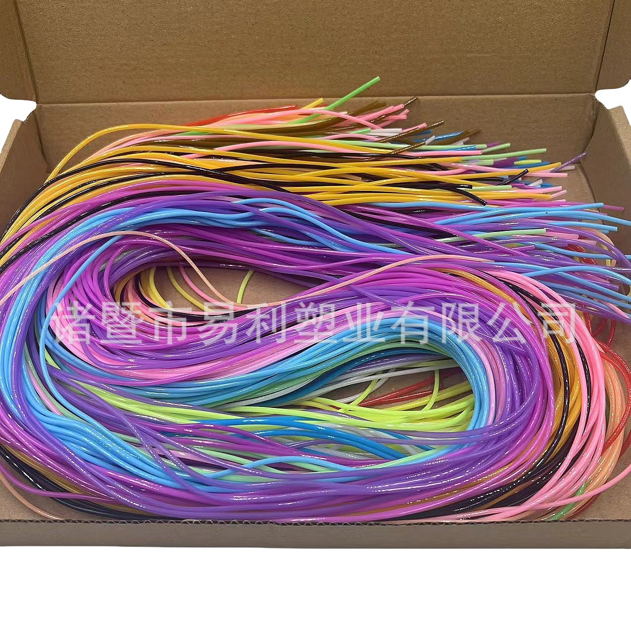 Cross-border e-commerce Amazon best selling color environmental protection 1.8MM plastic braided rope (tube) 200 carton