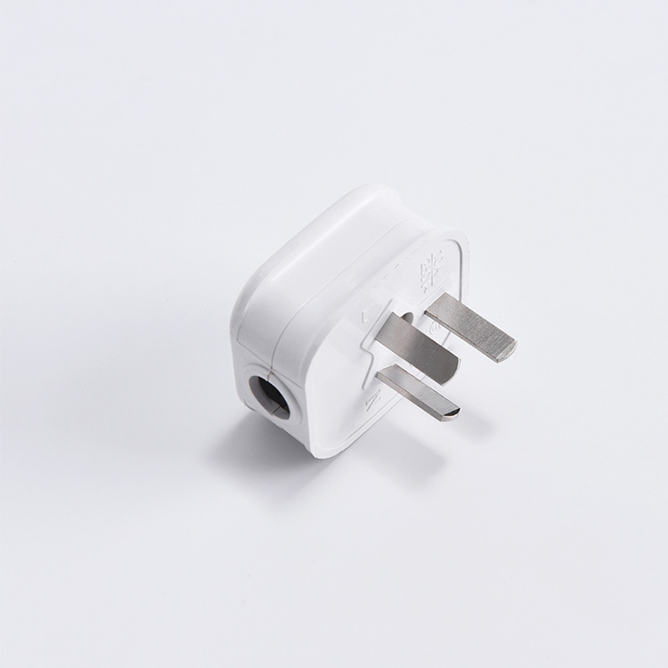 светодиодная промышленная бытовая трехштырьковая вилка для преобразования питания глобальная однофазная заземленная трехступенчатая вилка