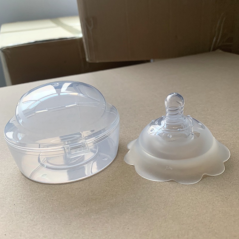 Suction Cup silicone breast shield double-layer breast shield maternal nursing nipple protective cover multi-layer silicone nursing breast protector