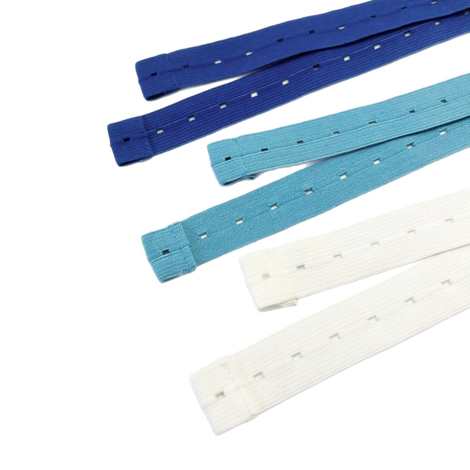 Mouth Pad Binding Headband with Threaded Seam Spandex Silk Latex-Free Flat Jacquard High Elastic Eyelet Anti-Slip Elastic Band