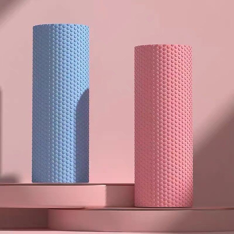 поролоновый ролик для йоги из твердого ЭВА, массажный ролик для пилатеса, тонкий ролик для ног