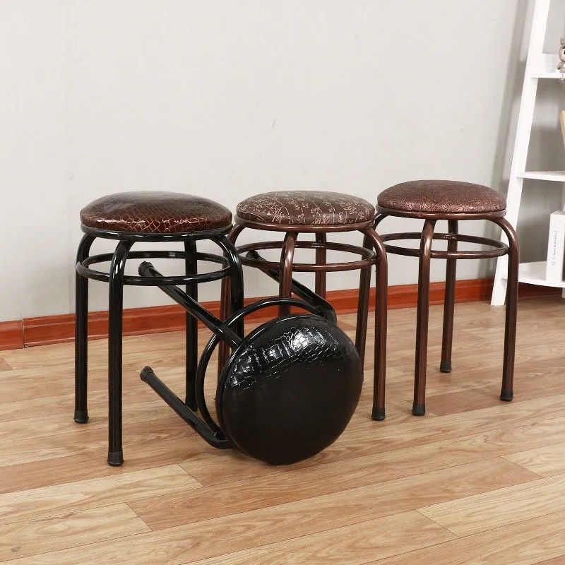 Wholesale Round Stools, Living Room Dining Table Stools, Household Stools, Economical and Practical Stools, Stylish Leather Stools, Plastic Stools, Iron Round Stools