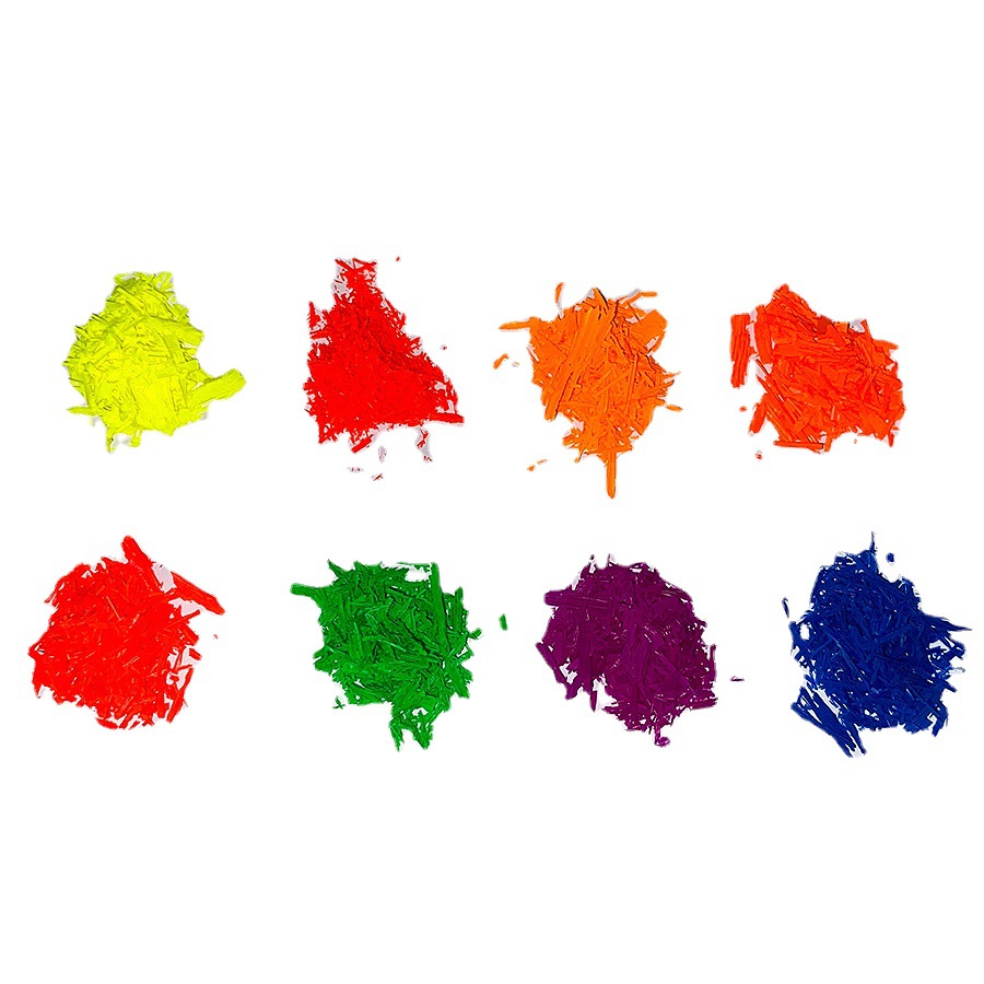 Professional wholesale filamentous strip candle fluorescent powder birthday candle craft personal DIY special fluorescent powder pigment