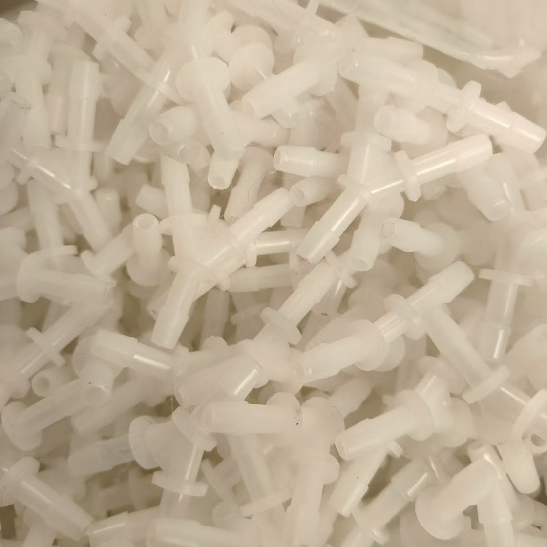 5mm Y-Type Reducer Barbed Connector Transparent Plastic Hose Three-Way Splitter Accessory Pe Durable Straight-Through Food Grade