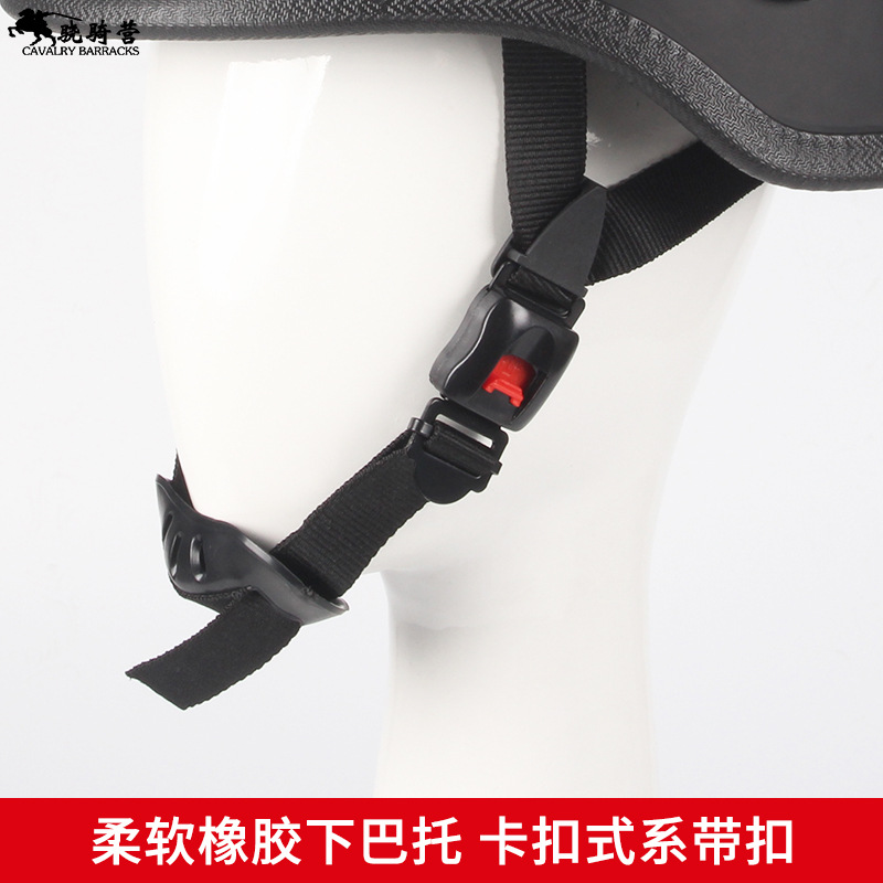 Factory Direct Sales German-Style Long Mask Riot Helmet American-Style Safety Explosion-Proof Helmet with Steel Hood Barbed Wire Security and Explosion-Proof