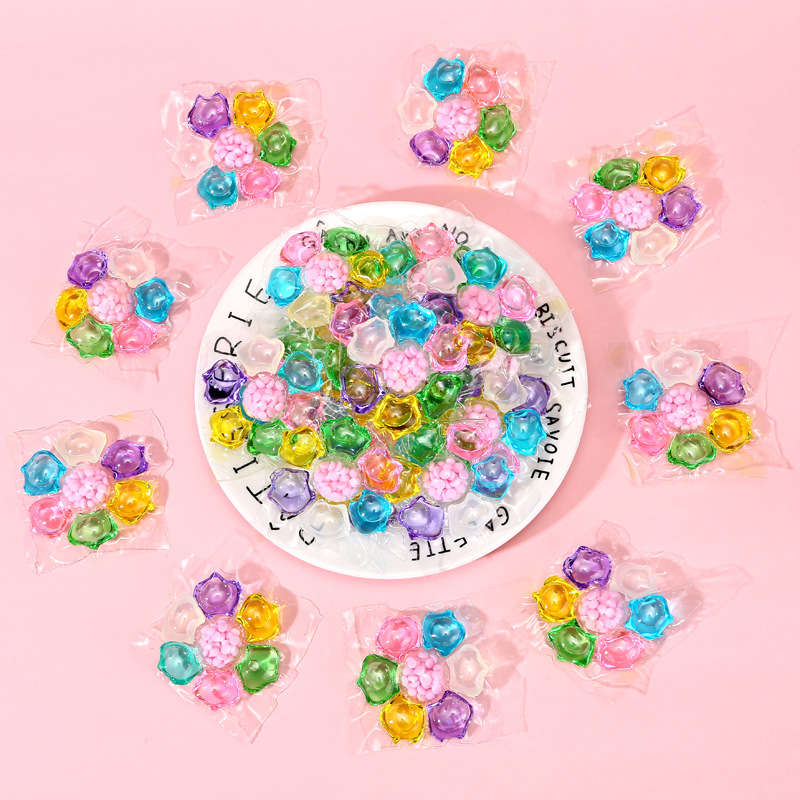 Seven-In-One Laundry Beads, Long-Lasting Fragrance, Deep Cleaning, Powerful Decontamination Laundry Beads, Fragrance Beads, Concentrated Laundry Beads