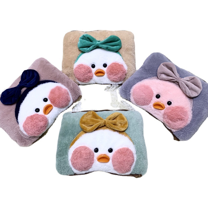Factory wholesale new charging explosion-proof hot water bag cartoon toy hand warmer detachable plush electric baby warmer