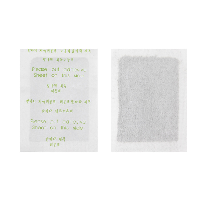 Factory direct supply English and Korean old Beijing foot stickers wormwood foot care stickers bamboo vinegar wood vinegar ginger foot stickers on behalf of processing