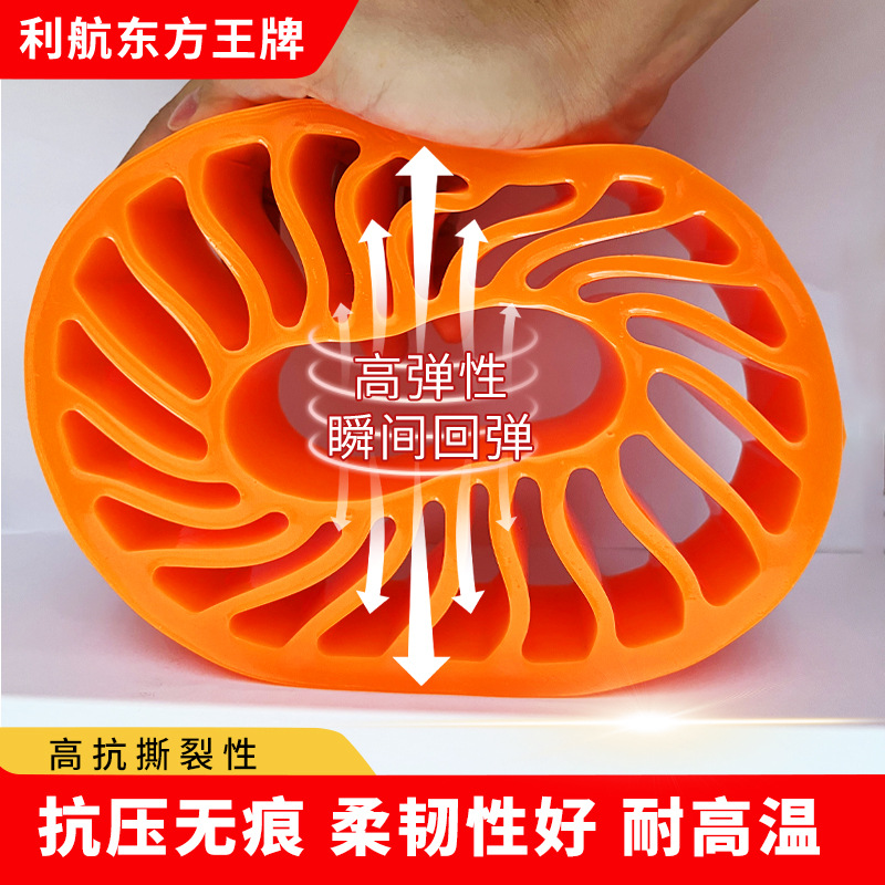 Lihang Polyurethane Sun Wheel Light Pressure Wheel Pu Elastic Paper Pressure Wheel Corrugated Cardboard Production Line Special Paper Feeding Wheel