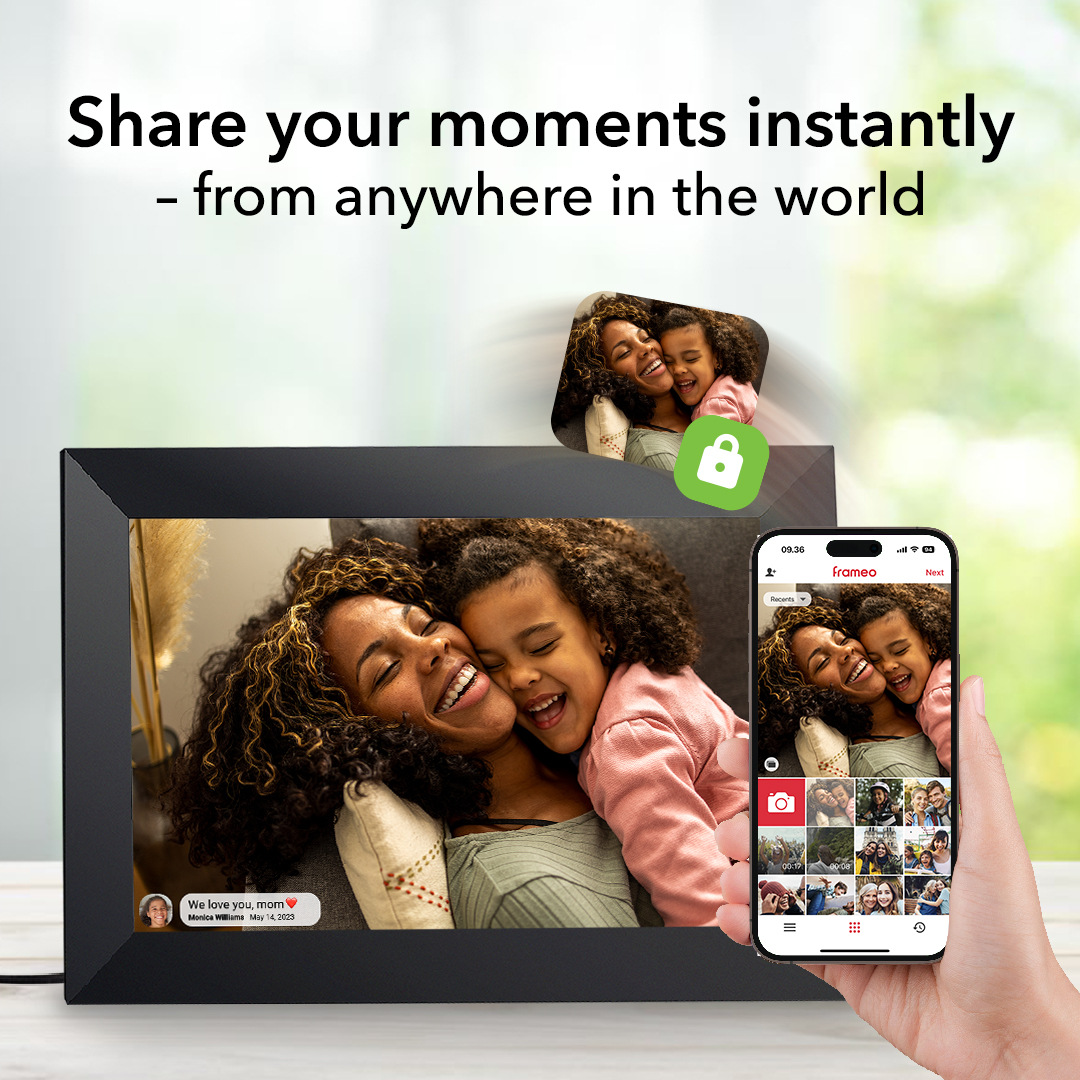 Source Factory 10.1inch Cloud Photo Frame Ips Hd Digital Photo Frame Wifi Hd Electronic Photo Album Frameo