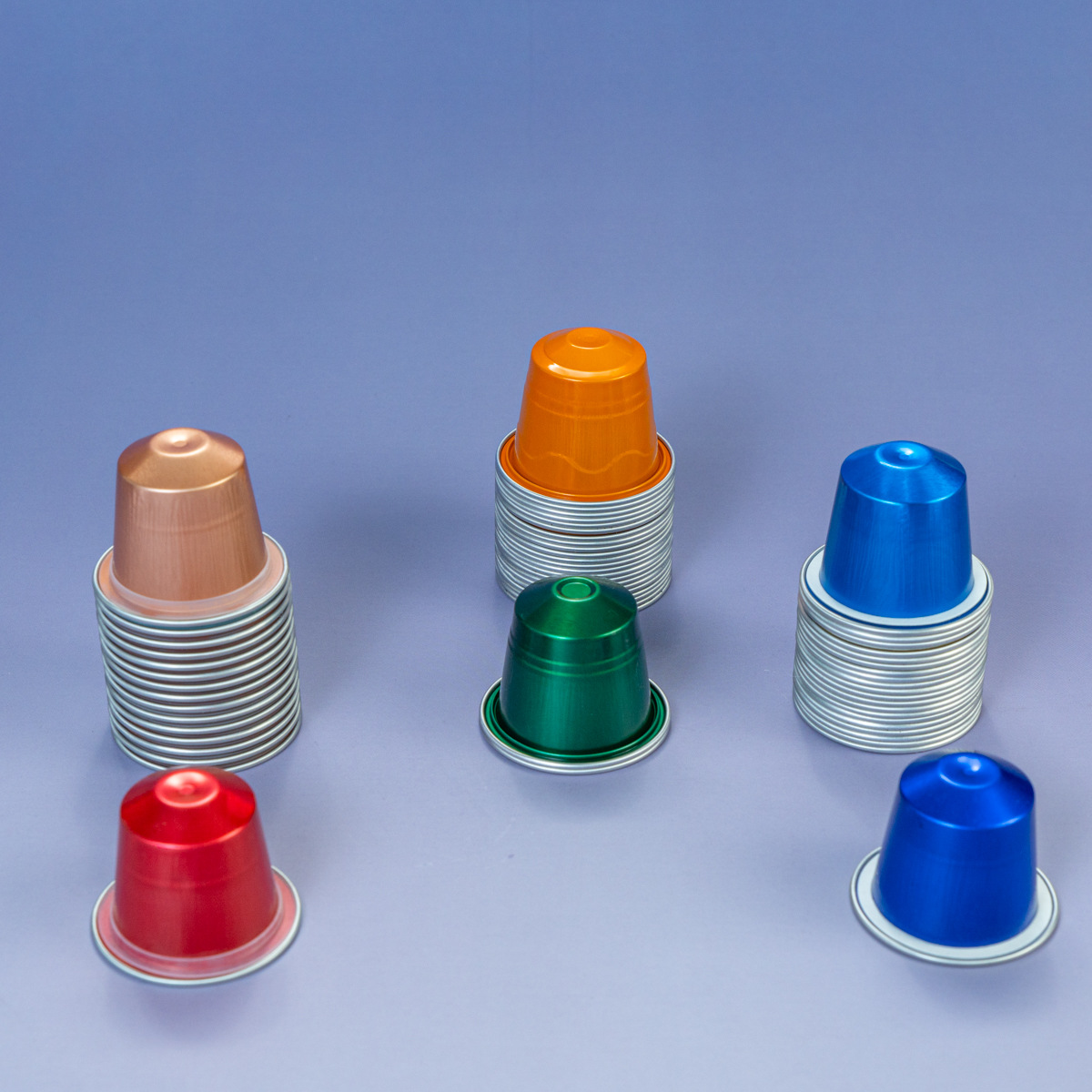 Factory Wholesale Food Grade Coffee Capsules Guohong Aluminum Foil for Nespresso Coffee Machine