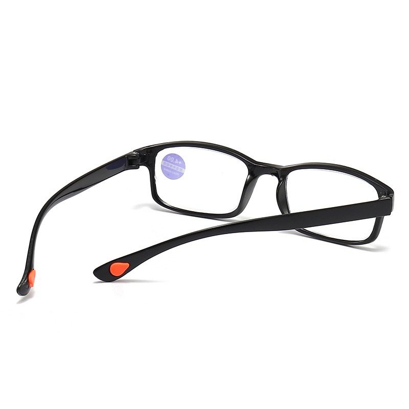 Fashionable Business Retro Anti-Blue Light Reading Glasses for Men and Women, Elegant Full-Frame Reading Glasses for the Elderly