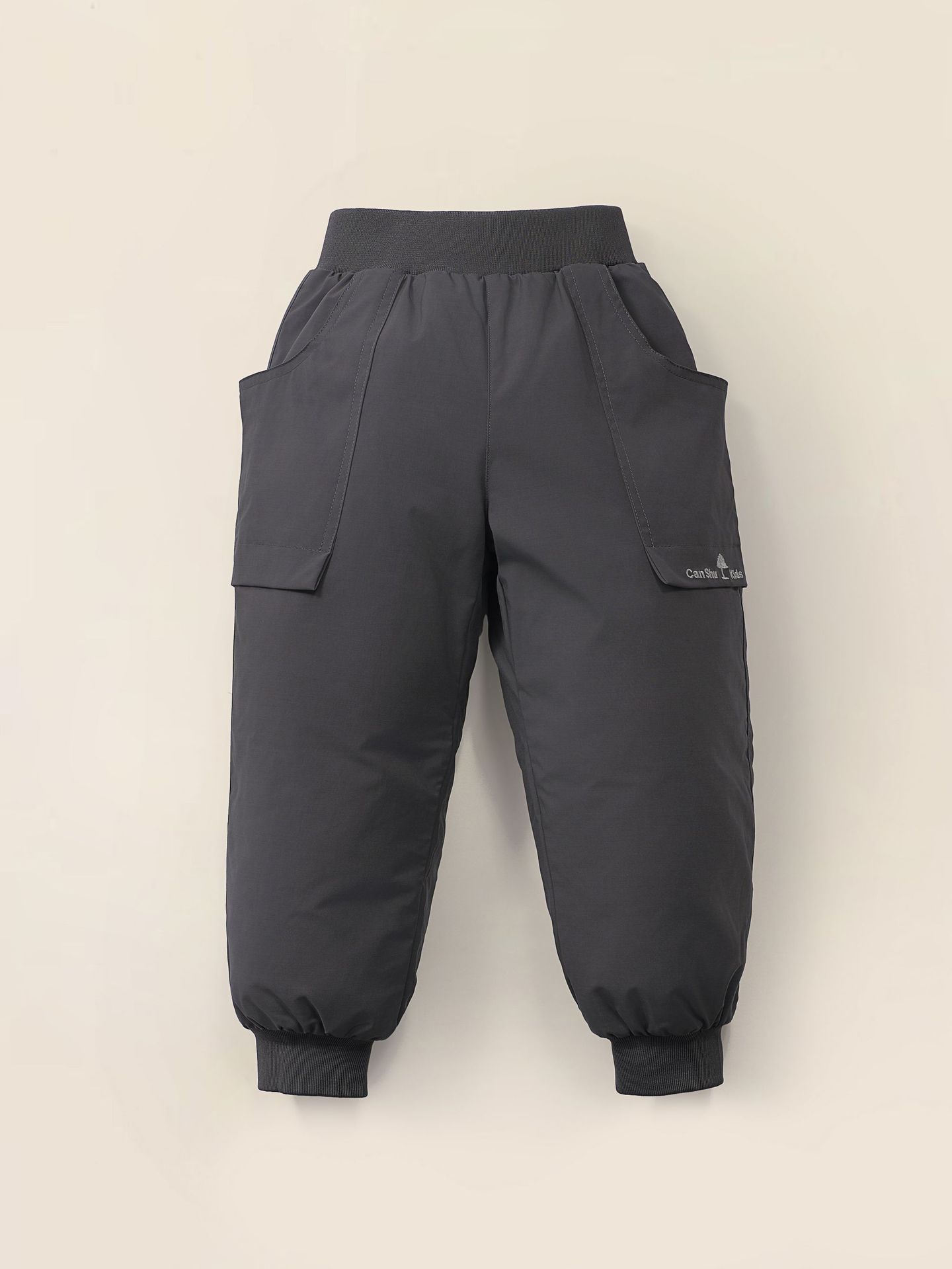 New National Standard 90 White Duck down Children's down Pants for Older Children, Cargo Sports Waterproof Outerwear, Warm and Thickened, Windproof and Waterproof