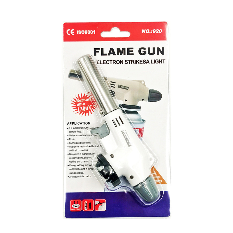 Cassette Flame Gun Outdoor Barbecue Kitchen Baking Igniter Flame Gun Ceramic Core Spray Gun Small Welding Gun Manufacturer