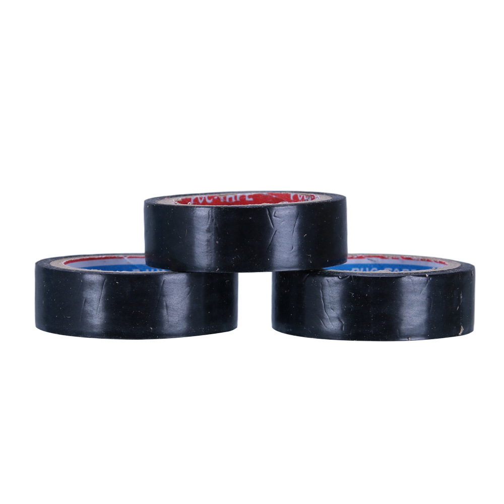 Factory Wholesale Insulated Electrical Tape High Temperature Widened Tape Pipe Wrapping Waterproof Tape Flame Retardant Black Tape