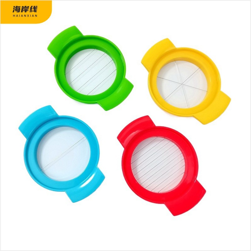 Cross-Border Popular Egg Slicer Stainless Steel Multifunctional Household Preserved Egg Slicer Divider Egg Slicer