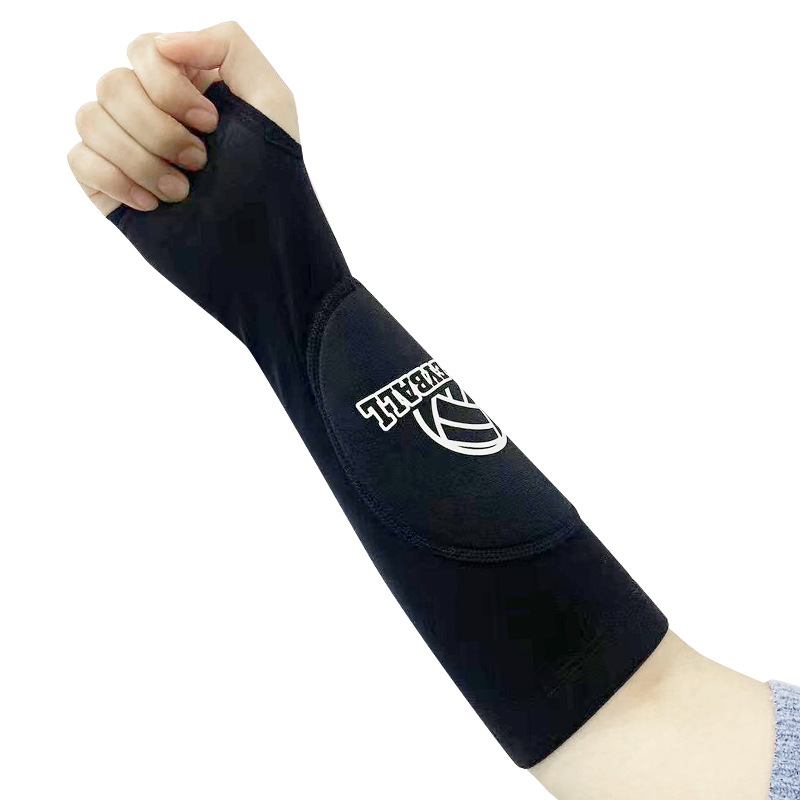Source Volleyball Arm Guards for Women, Sponge Anti-Collision Sleeves, Finger Exam Tennis Training Arm Protectors, Volleyball Protective Gear