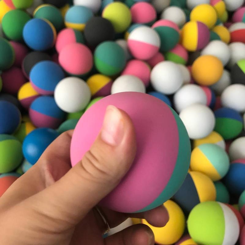 Hollow 6 Kidsren's Toy Squash Elastic Ball cm Basic Training Beginners