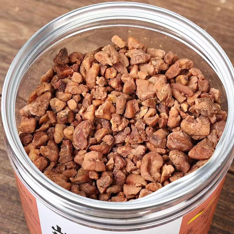 Crushed Pecan Kernels for Baking Cakes, Crushed Nuts, Lin'An Pecan Kernel Crumbs for Milk Tea, 500g Ready-To-Eat Ingredients