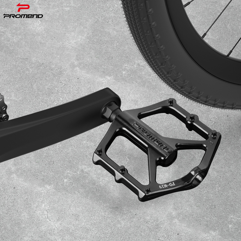 Promend Bicycle Pedals M29 Aluminum Alloy Du Bearing Pedals Aluminum Alloy Mountain Bike Bearing Cycling Pedals