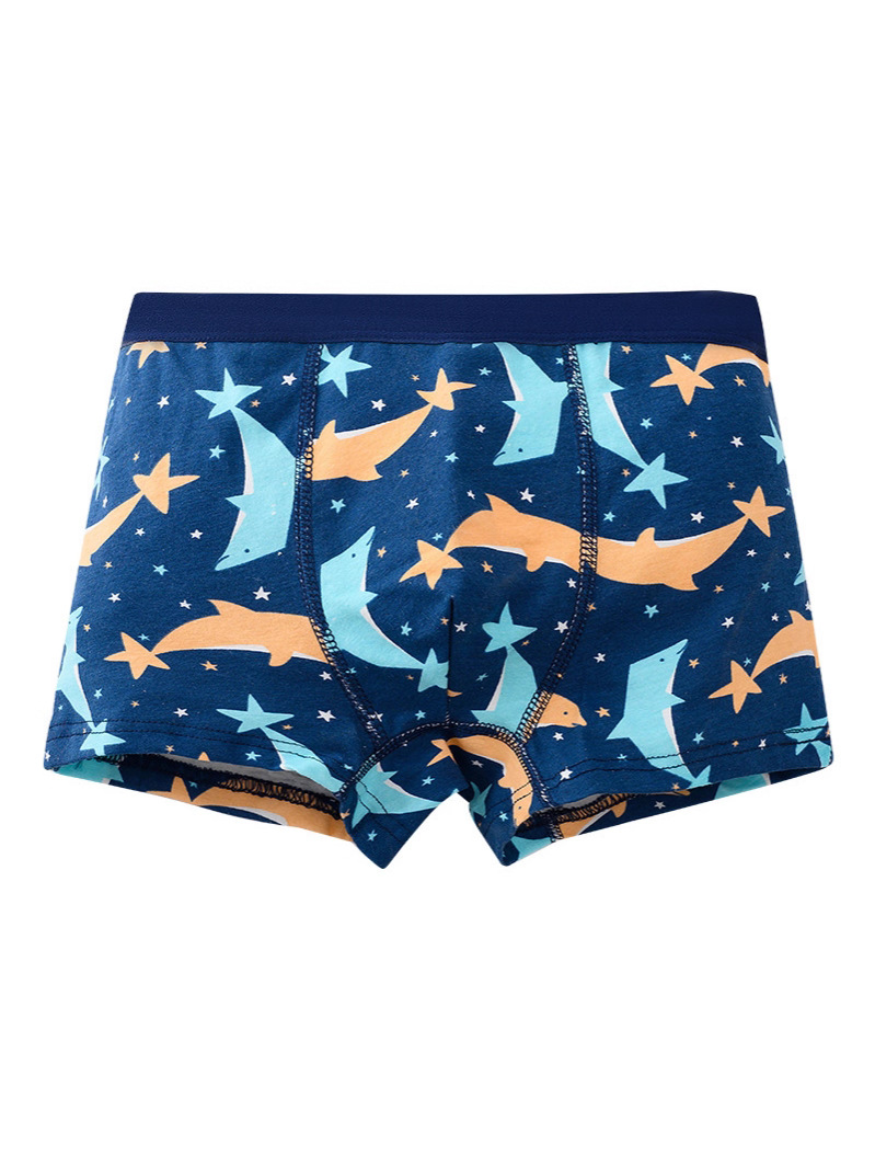 Popular 3-12 Years Old Underwear for Boys Xiyin Amazon Best-Selling Kidsren's Underwear Men's Pure Cotton Boxer Boy Underwear