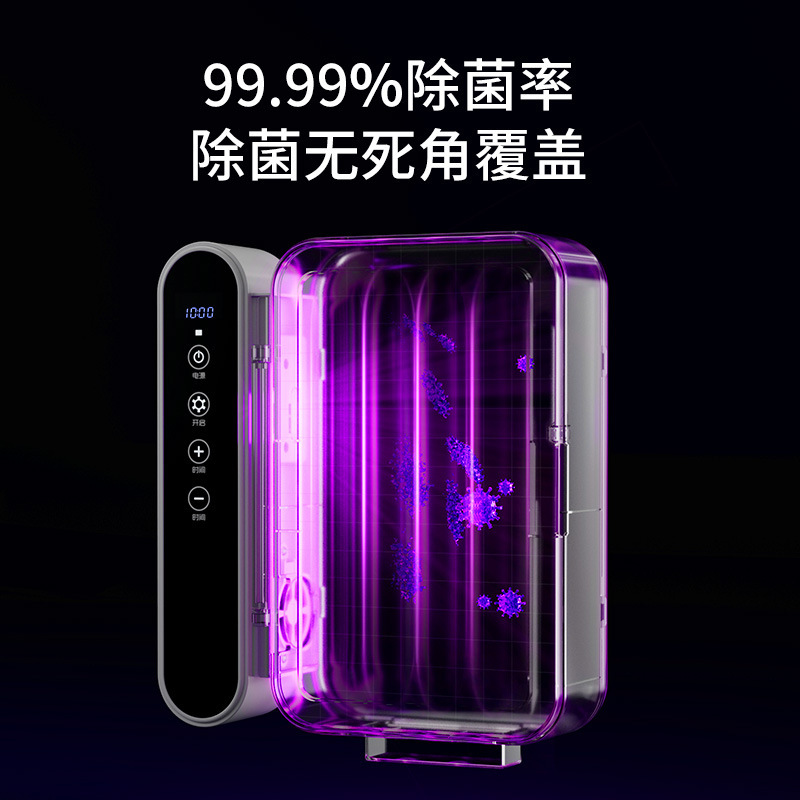 High-End New Model Disinfecting Chopstick Holder with Drying Function, Wall-Mounted Chopstick Basket, Chopstick Storage Box, Kitchen Disinfection Machine, Smart