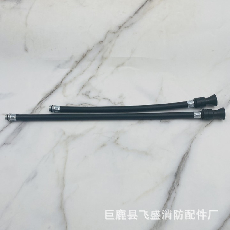 Customized Fire Extinguisher Powder Outlet Rubber Tube Fire Extinguisher Nozzle Wear-Resistant and Corrosion-Resistant Dry Powder Fire Extinguisher Hose Outer Tube